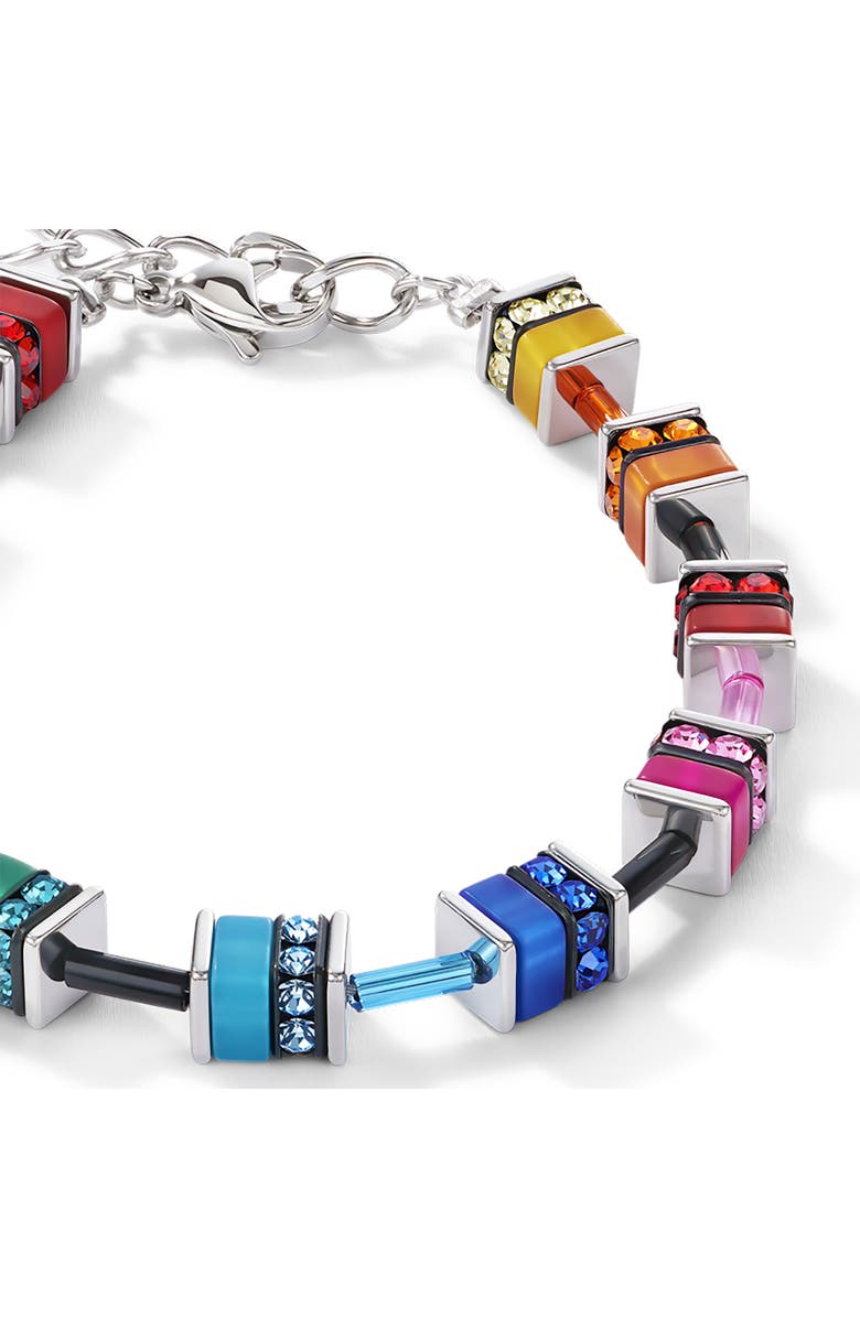 COEUR DE LION Geocube<sup>®</sup> Classic Polaris & Rhinestone  Bracelet, Alternate, color, Multicolor