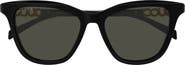 Gucci 52mm Cat Eye Sunglasses