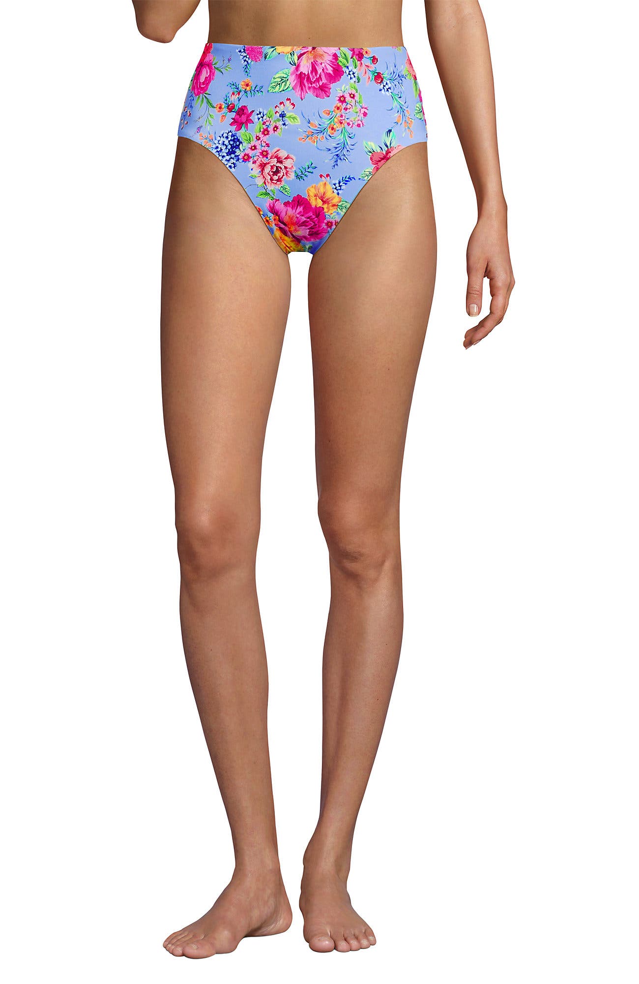 Cloud Blue Romantic Floral