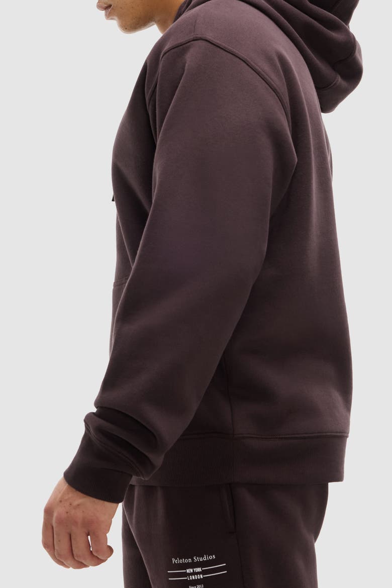 Soft Fleece Hoodie, Alternate, color, Cocoa