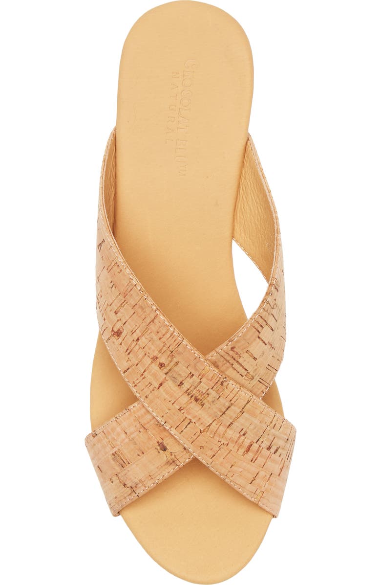 Chocolat Blu Gio Block Heel Sandal, Alternate, color, Cork