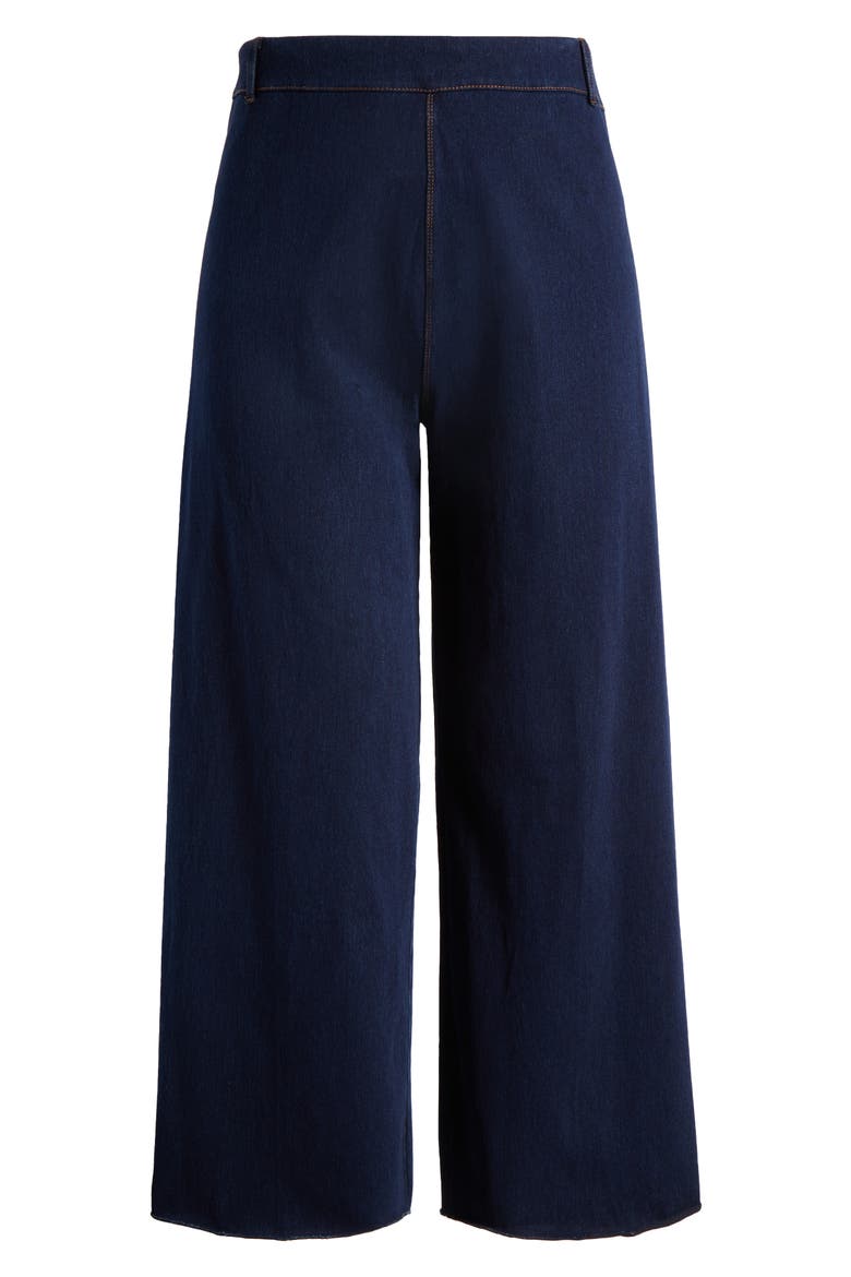 'Lyssentials Erin High Waist Wide Leg Pants, Alternate, color, MIDWASH