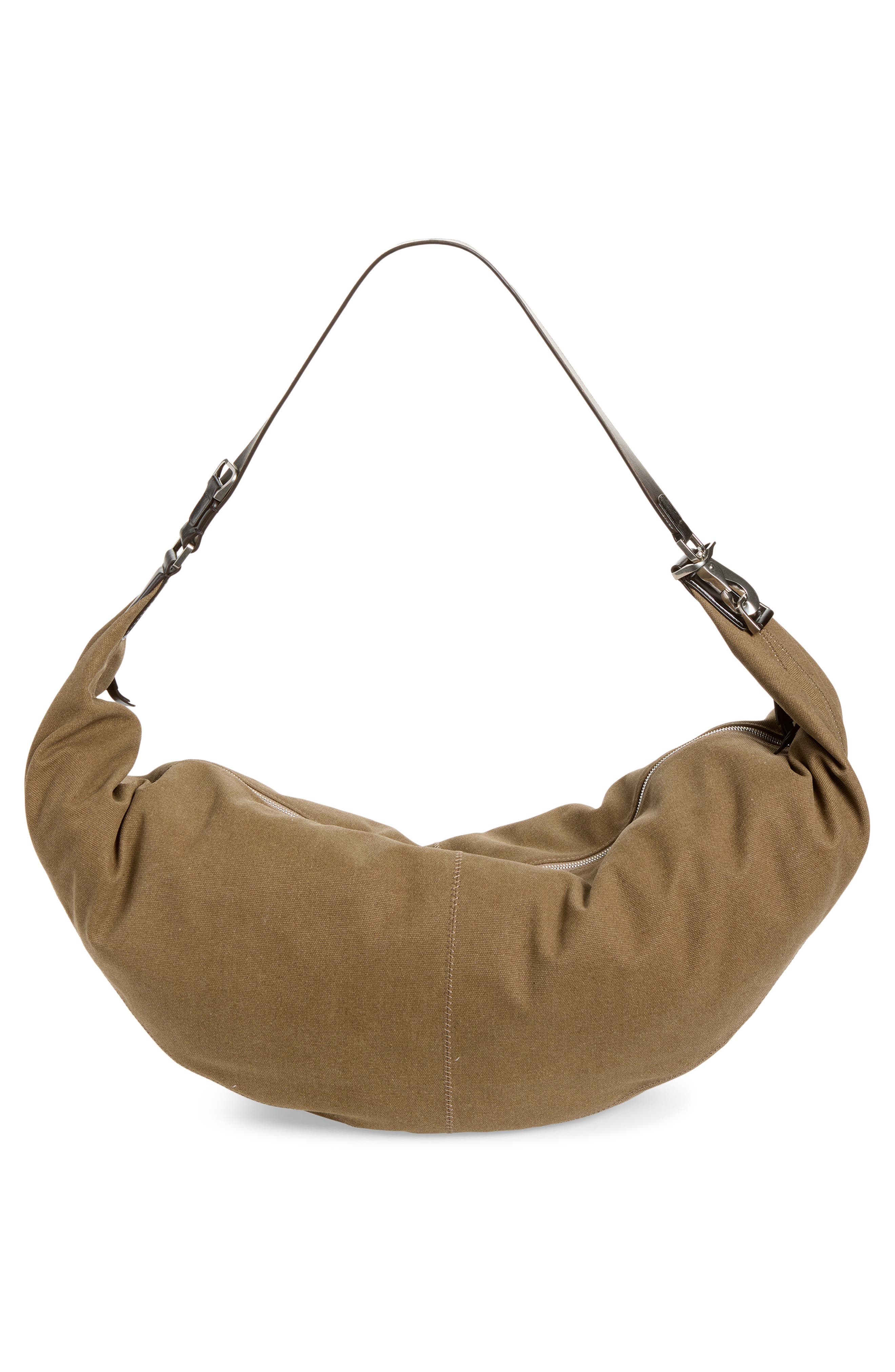 Lemaire XL Quiver Clip Canvas Bag, Alternate, color, Sisal