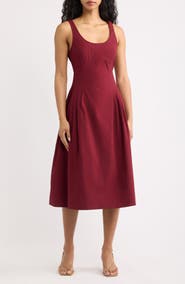 Solid & Striped The Josie Midi Dress