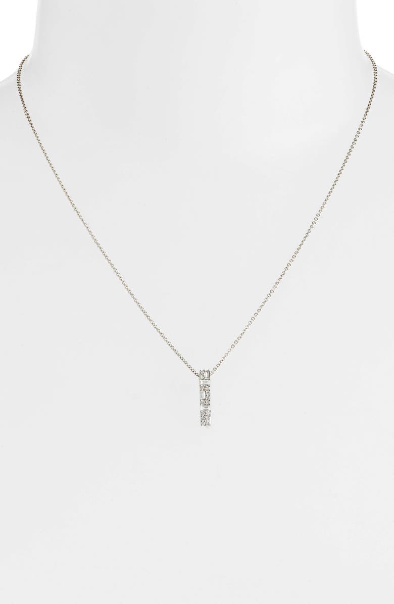 Bony Levy Gatsby Diamond Bar Pendant Necklace, Alternate, color,