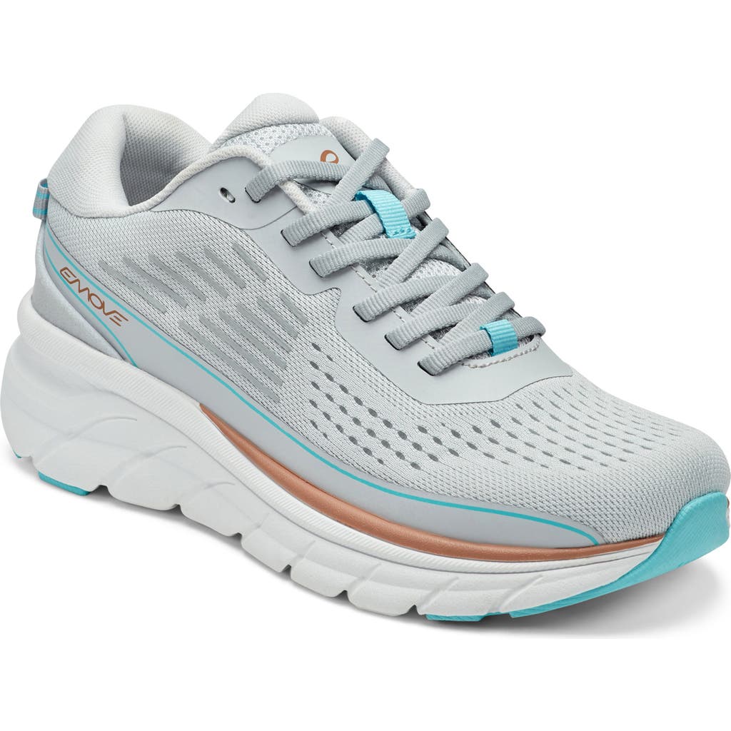 Easy Spirit X Denise Austin Mel Sneaker In Gray