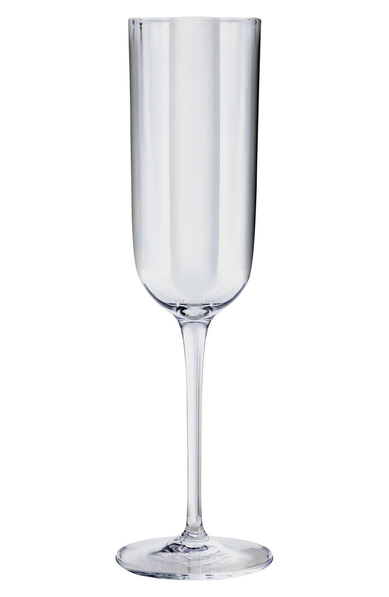 Luigi Bormioli Jazz Set of 4 Champagne Flutes, Main, color, Clear