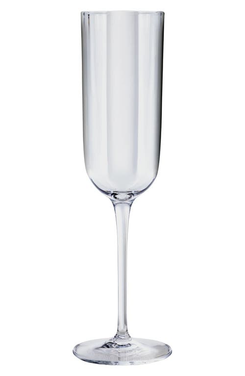 Luigi Bormioli Jazz Set of 4 Champagne Flutes in Clear  product