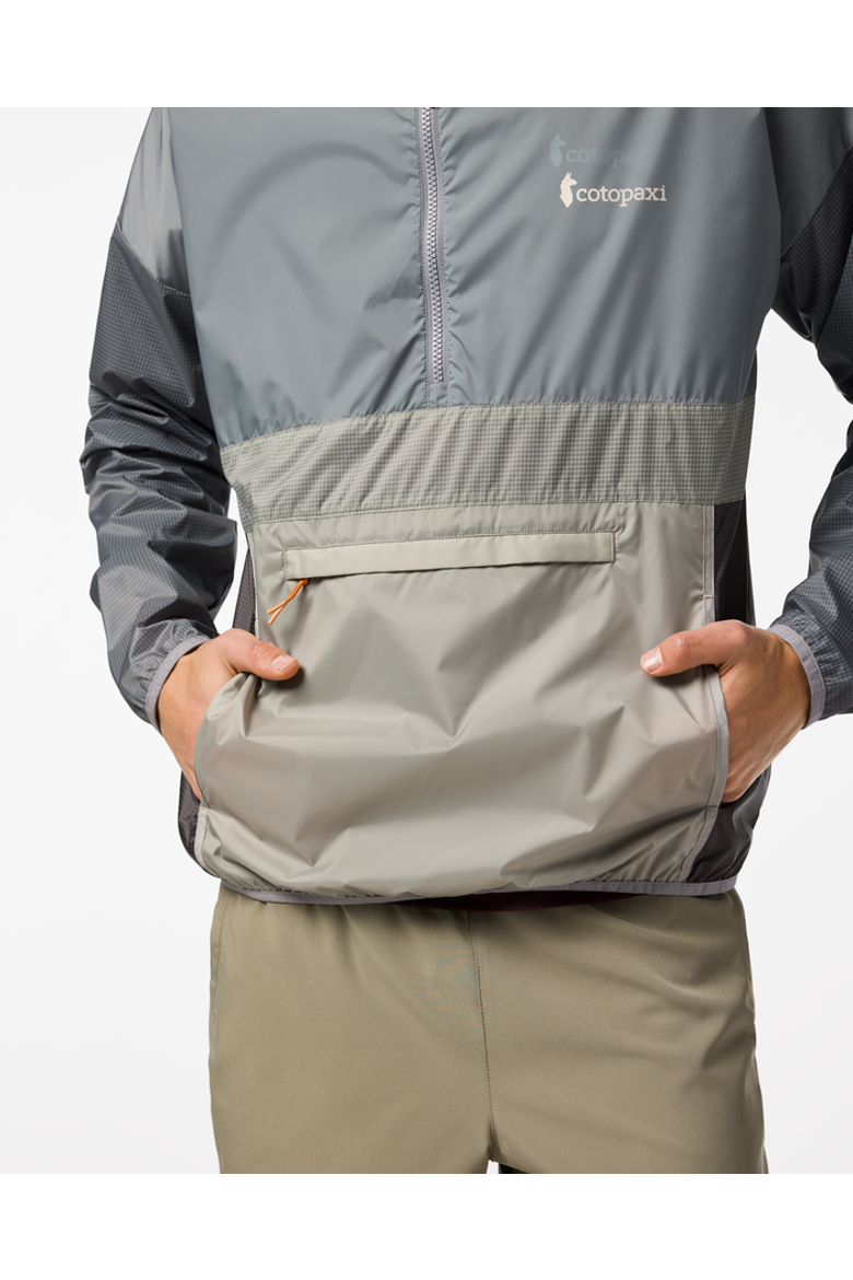 Teca Half-Zip Windbreaker - Men's, Alternate, color, Storm Clouds