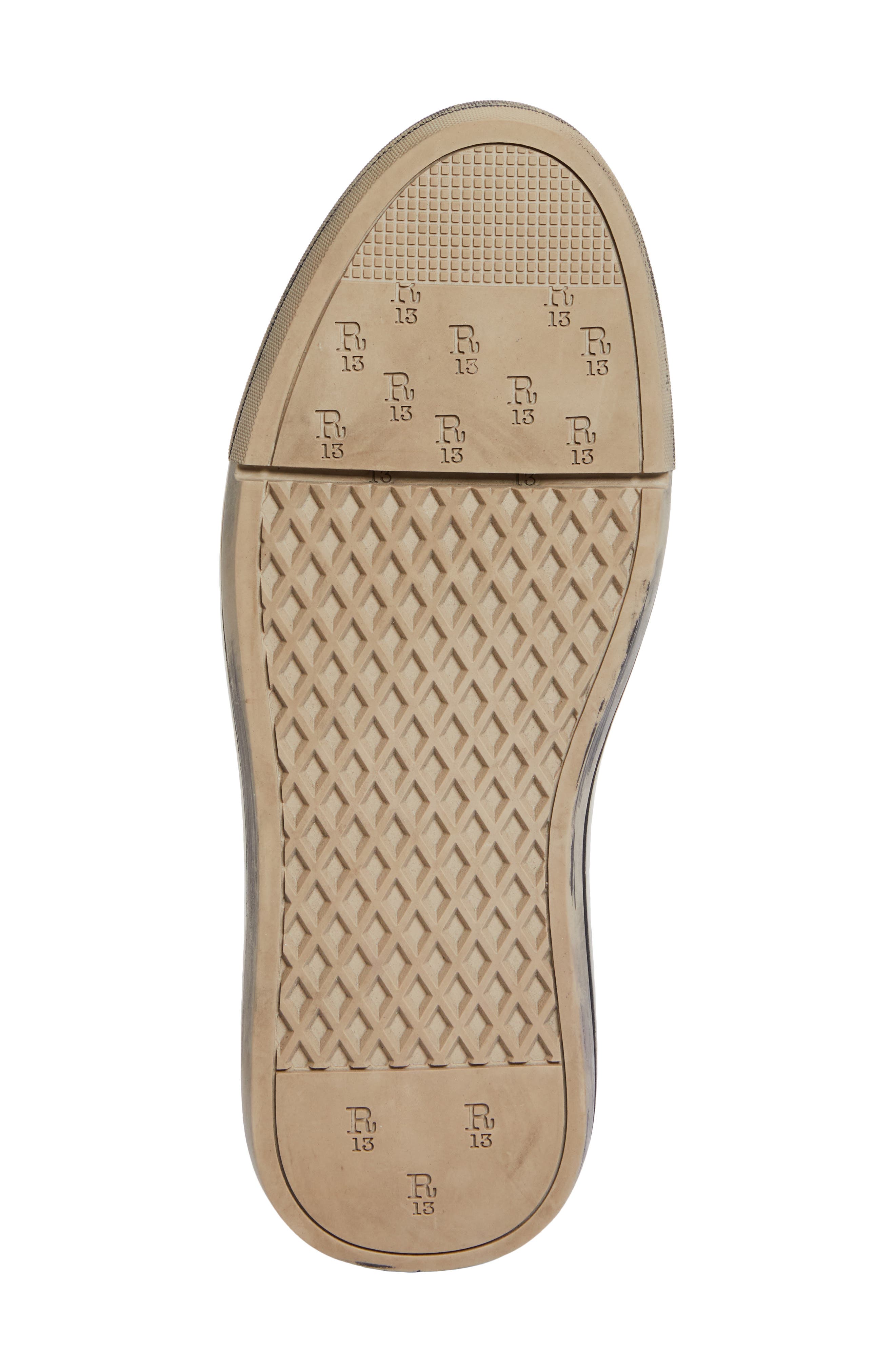 R13 Platform High Top Sneaker, Alternate, color, 