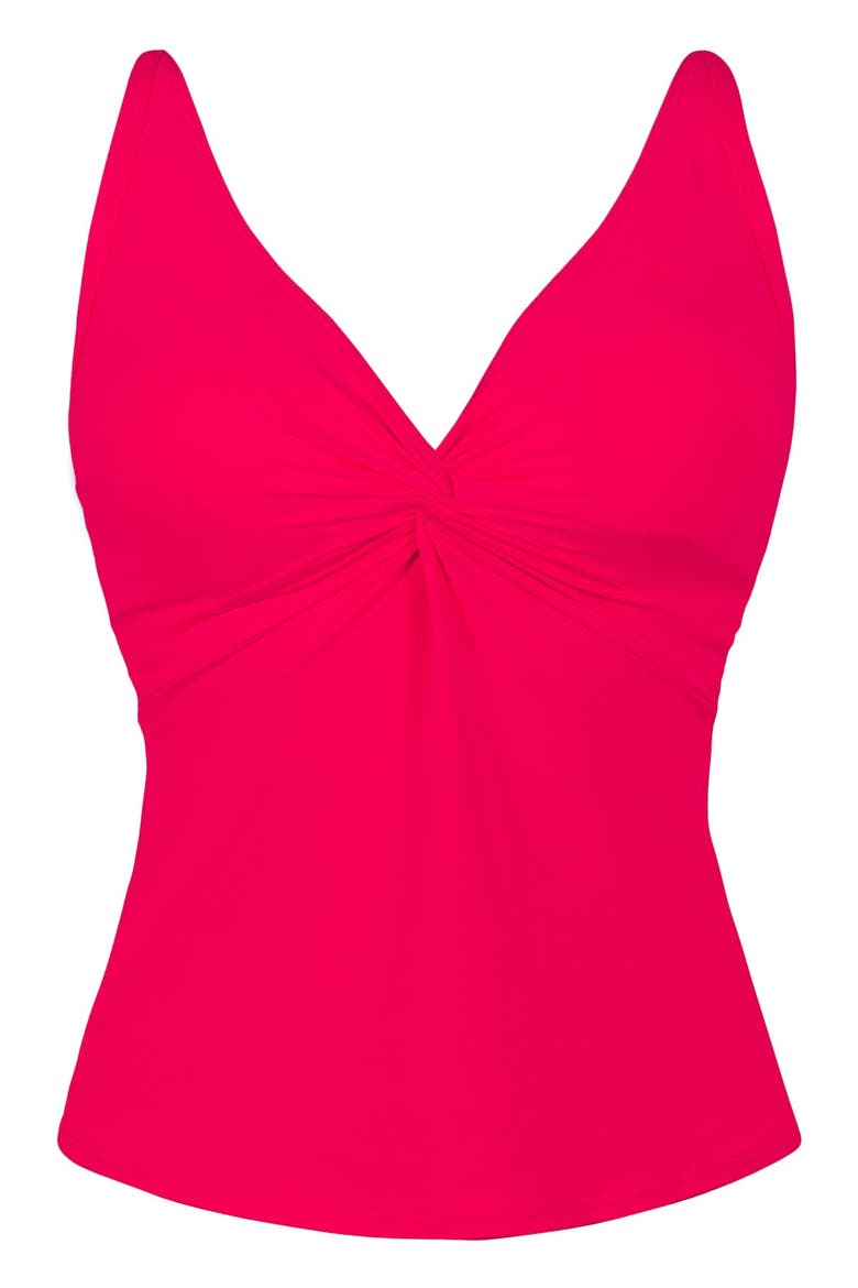 Forever Tankini Swimsuit Top - DD Cup, Alternate, color, GERANIUM