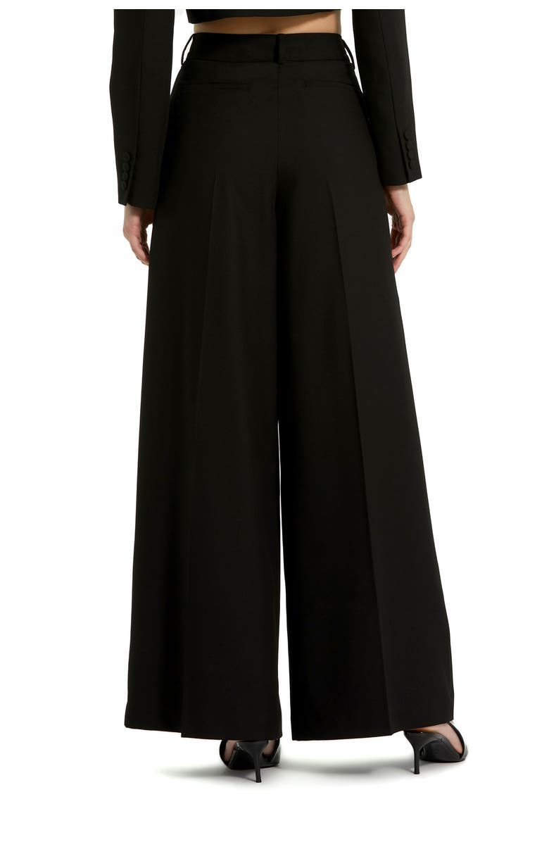 Mac Duggal Classic Crepe Wide Leg Work Trousers, Alternate, color, 
