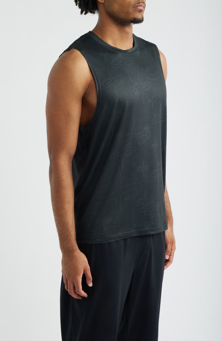 SANTO STUDIO Tempo Tech Tank, Alternate, color, Black Insignia