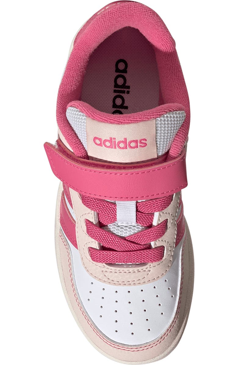 adidas Kids' Breakbase Sneaker, Alternate, color, White/ Pink Fusion/ Quartz