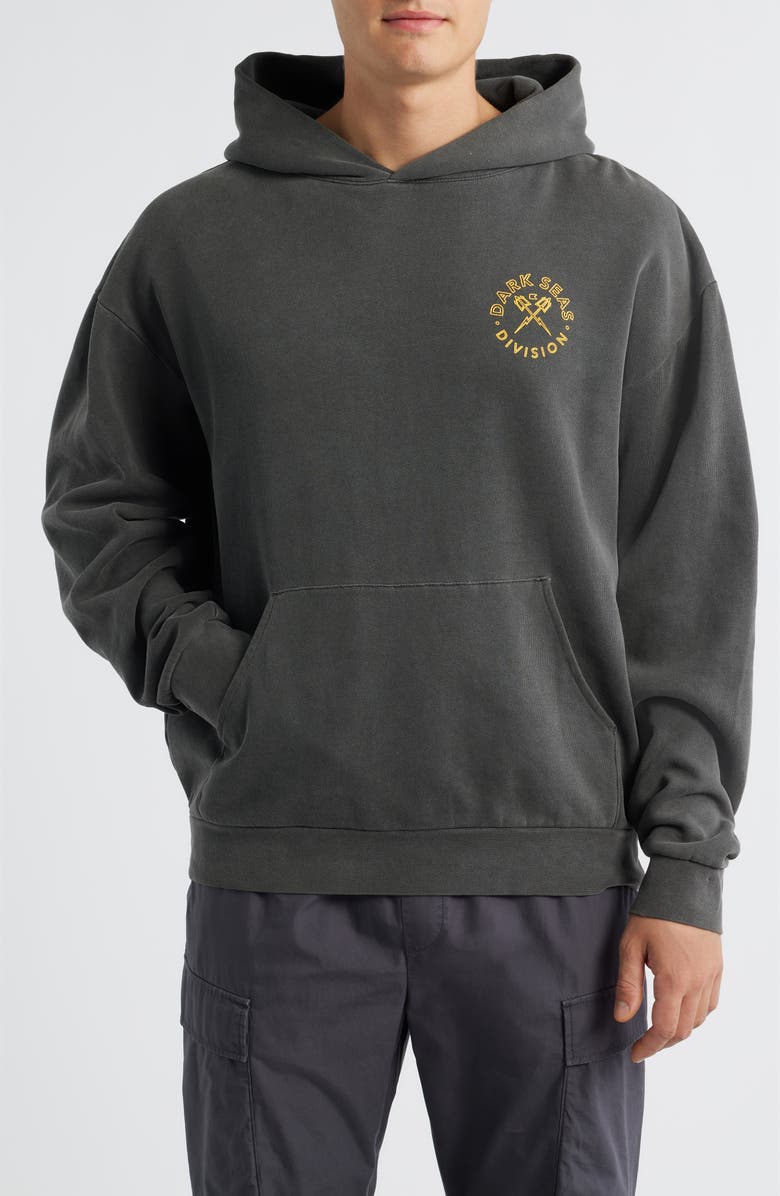 DARK SEAS Thorn Bush Oversize Cotton Blend Hoodie, Main, color, 