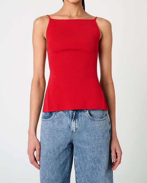 Weworewhat High Straight Neck Top