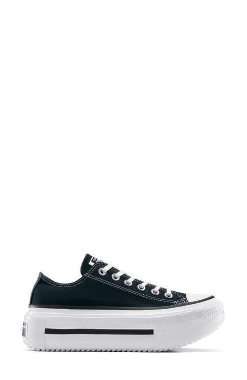 Converse Gender Inclusive Chuck Taylor All Star Lift Double Stack Low Top Platform Sneaker In Multi