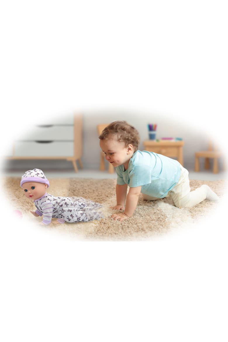 Crawling Baby 10" Baby Doll Playset, 2+, Alternate, color, Multicolored