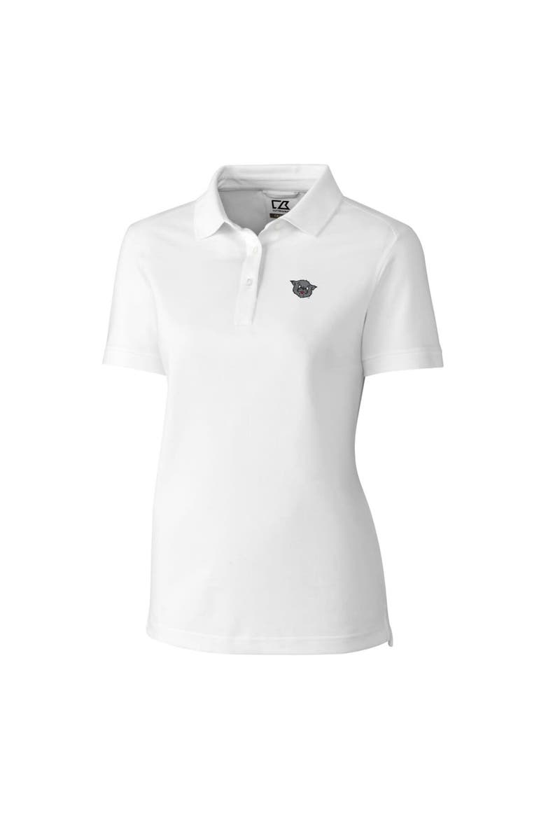Women's Cutter & Buck White Cincinnati Bearcats Advantage Tri-Blend Pique Polo, Alternate, color, White