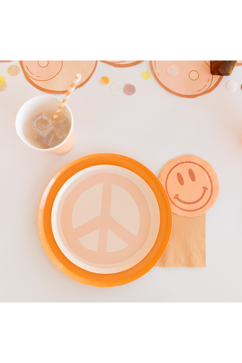 Peace & Love Peace Dessert Plates, Alternate, color, Assorted Pre-Pack