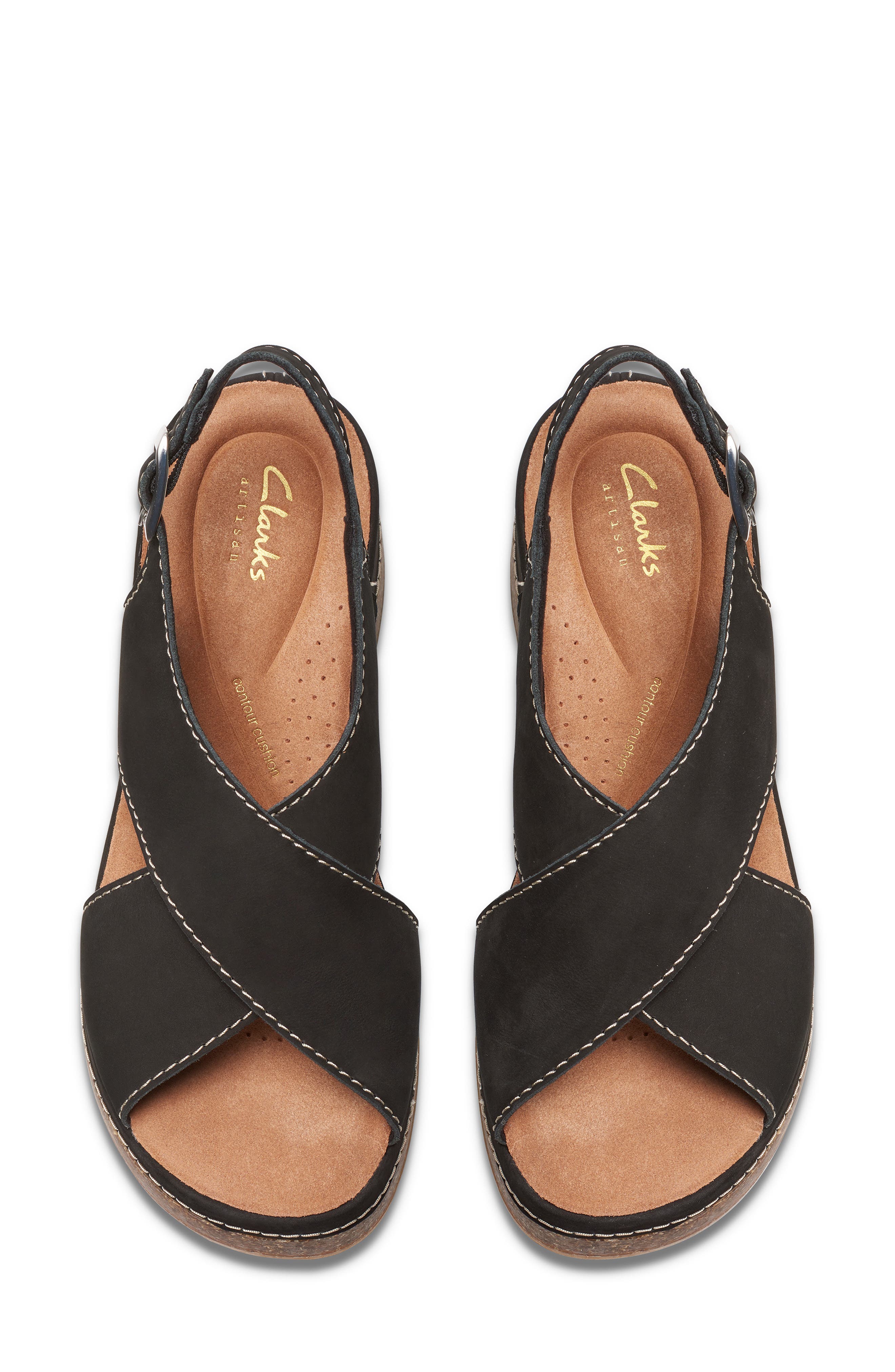 Clarks<sup>®</sup> Kassanda Step Wedge Sandal, Alternate, color, 