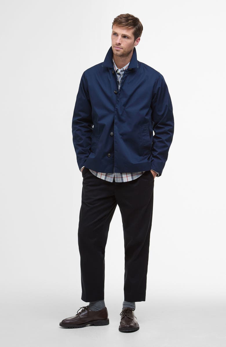 Barbour Rokig Waterproof Short Jacket, Alternate, color, Navy