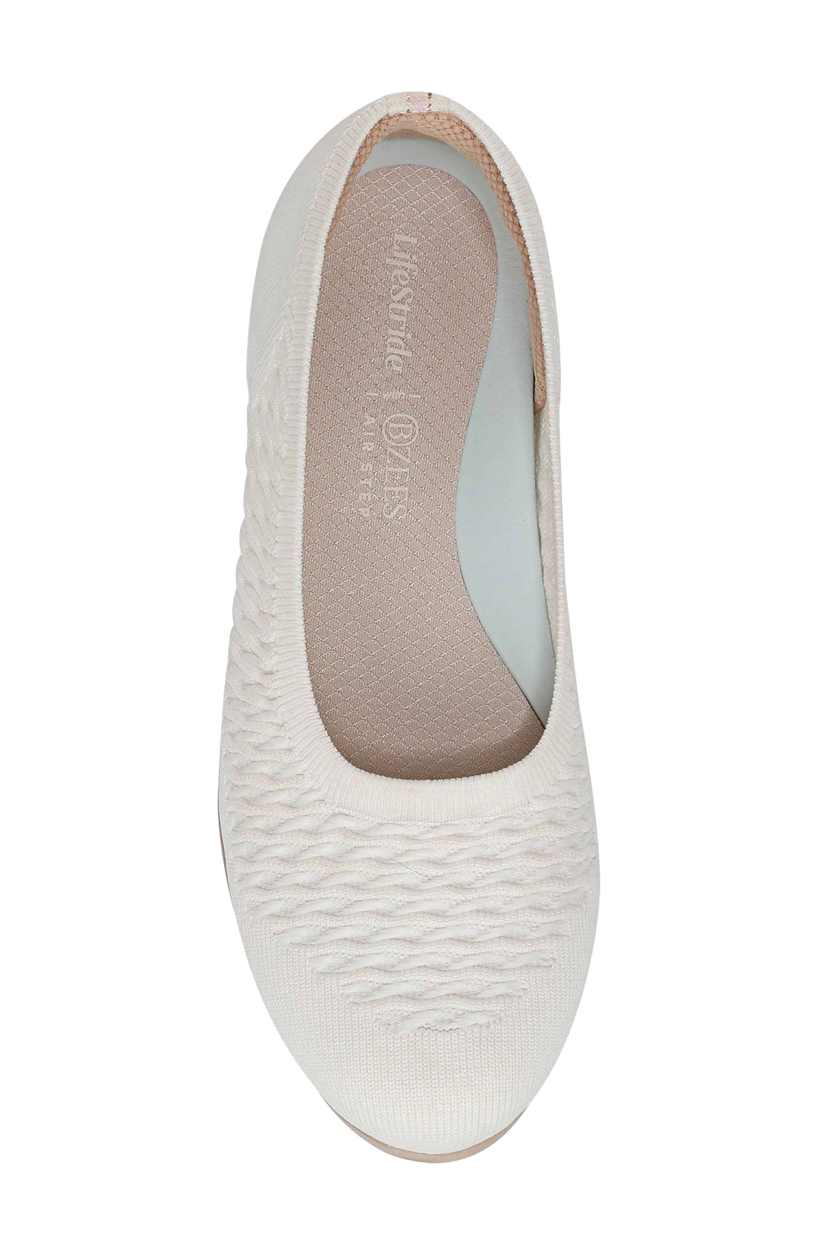 Khloe Knit Ballet Flat, Alternate, color, SUGAR