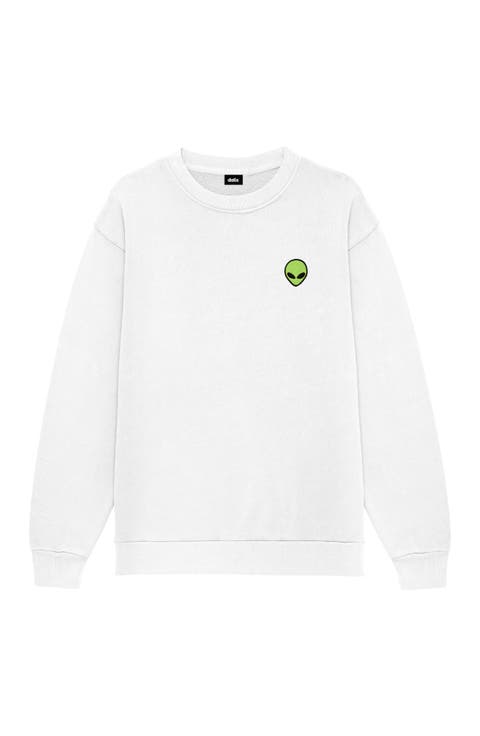 Alien Heavyweight Relaxed Mens Sweatshirt