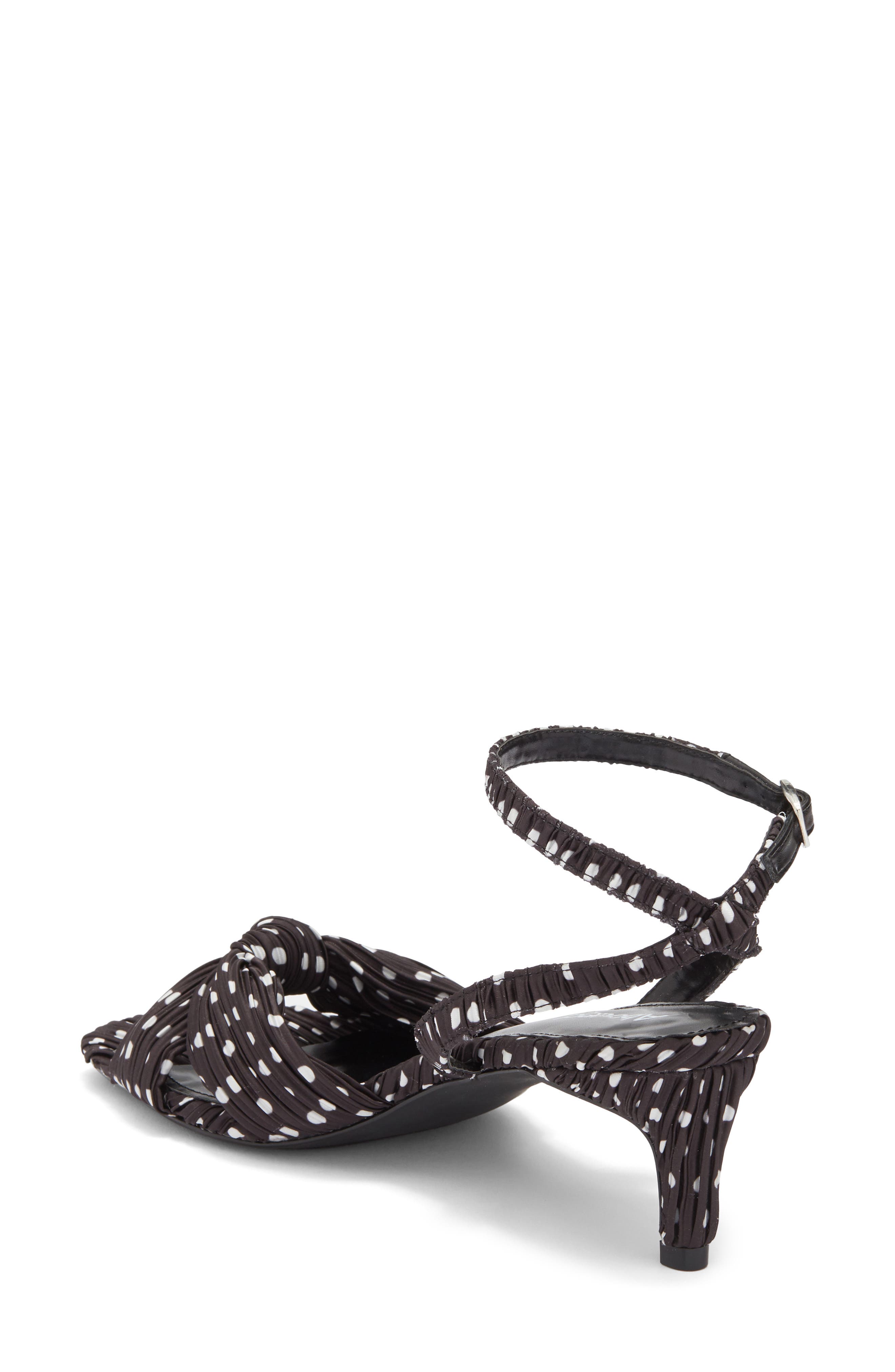 Abound Diana Kitten Heel Sandal, Alternate, color, Black-White