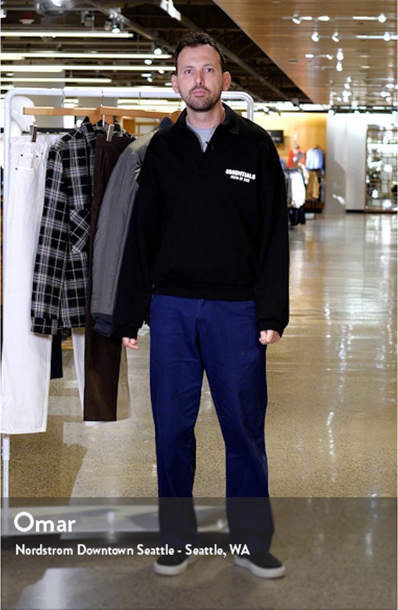 Johnny Collar Fleece Sweatshirt, sales video thumbnail