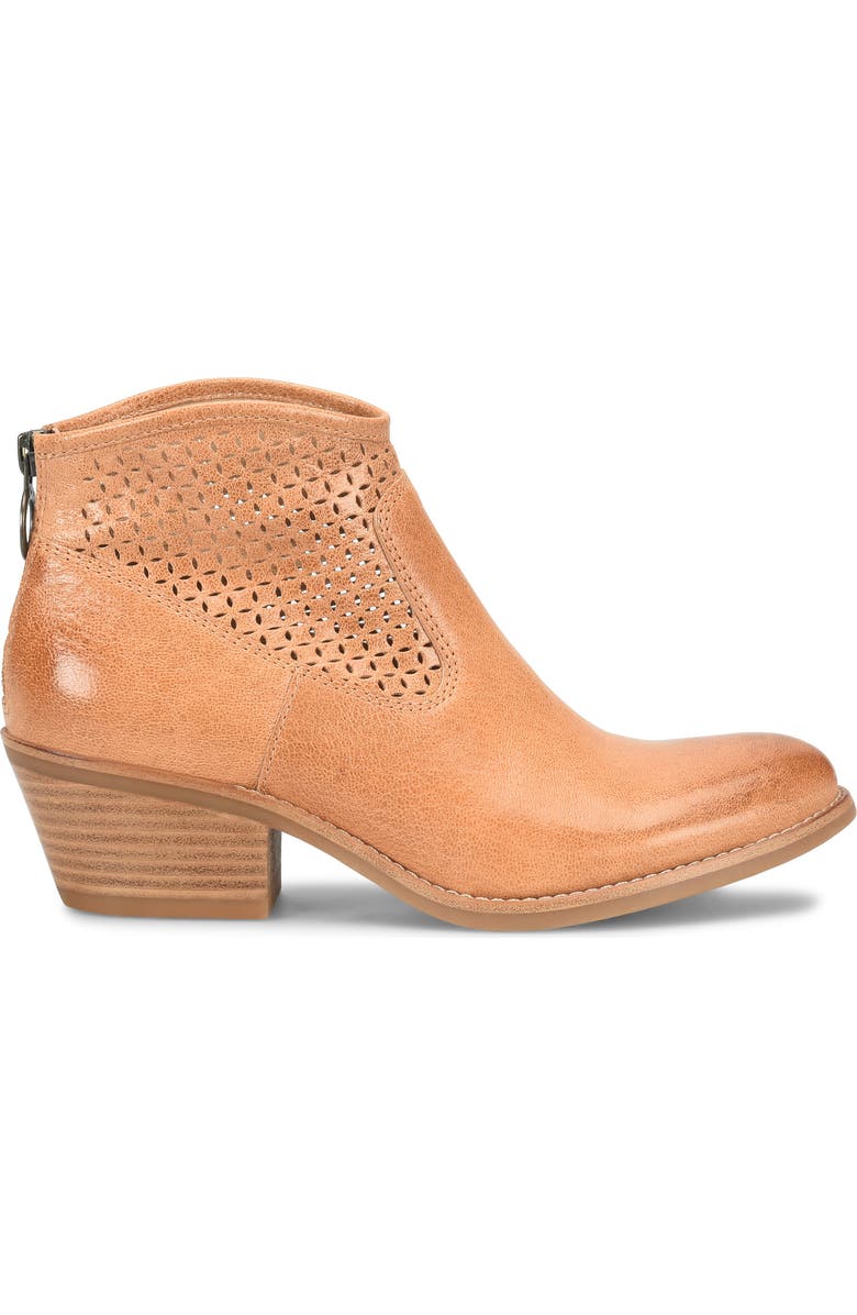 Söfft Aisley Perforated Bootie, Alternate, color, Tan