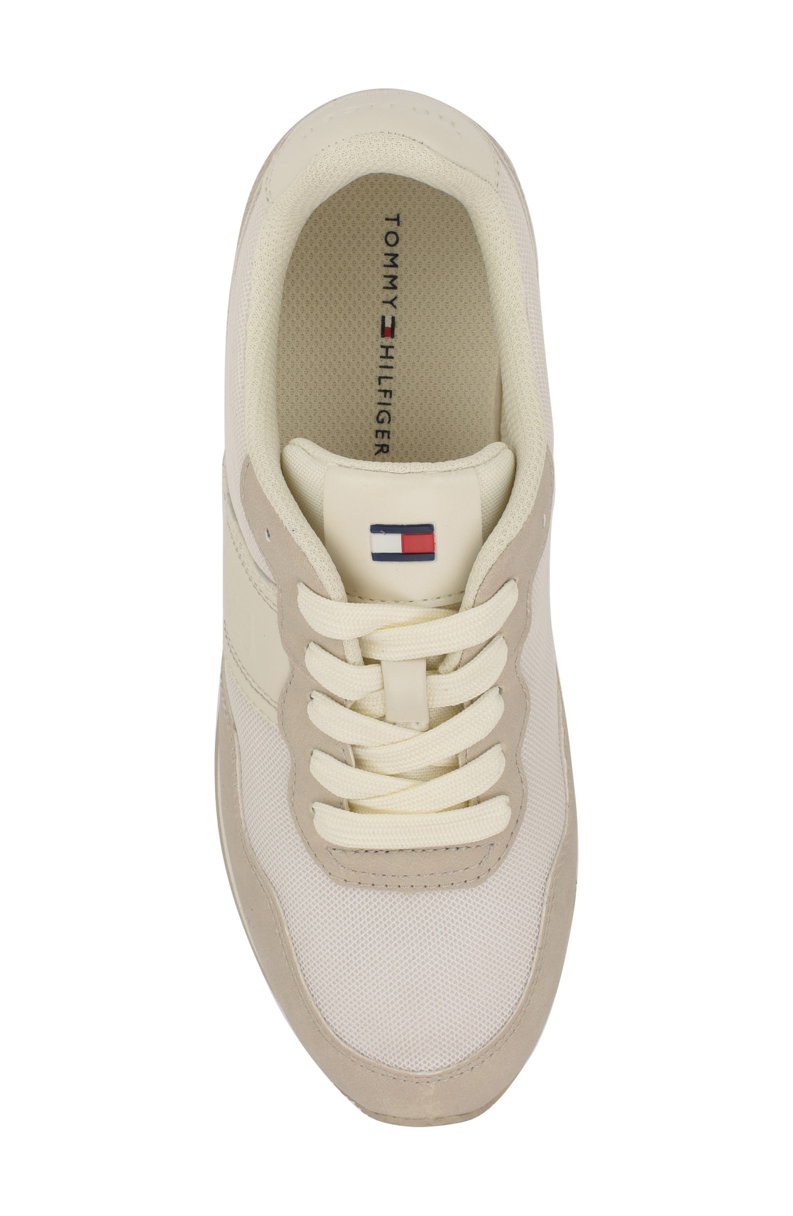 Tommy Hilfiger Cameo Sneaker, Alternate, color, Seastone/Chic Cream/Chic Cream