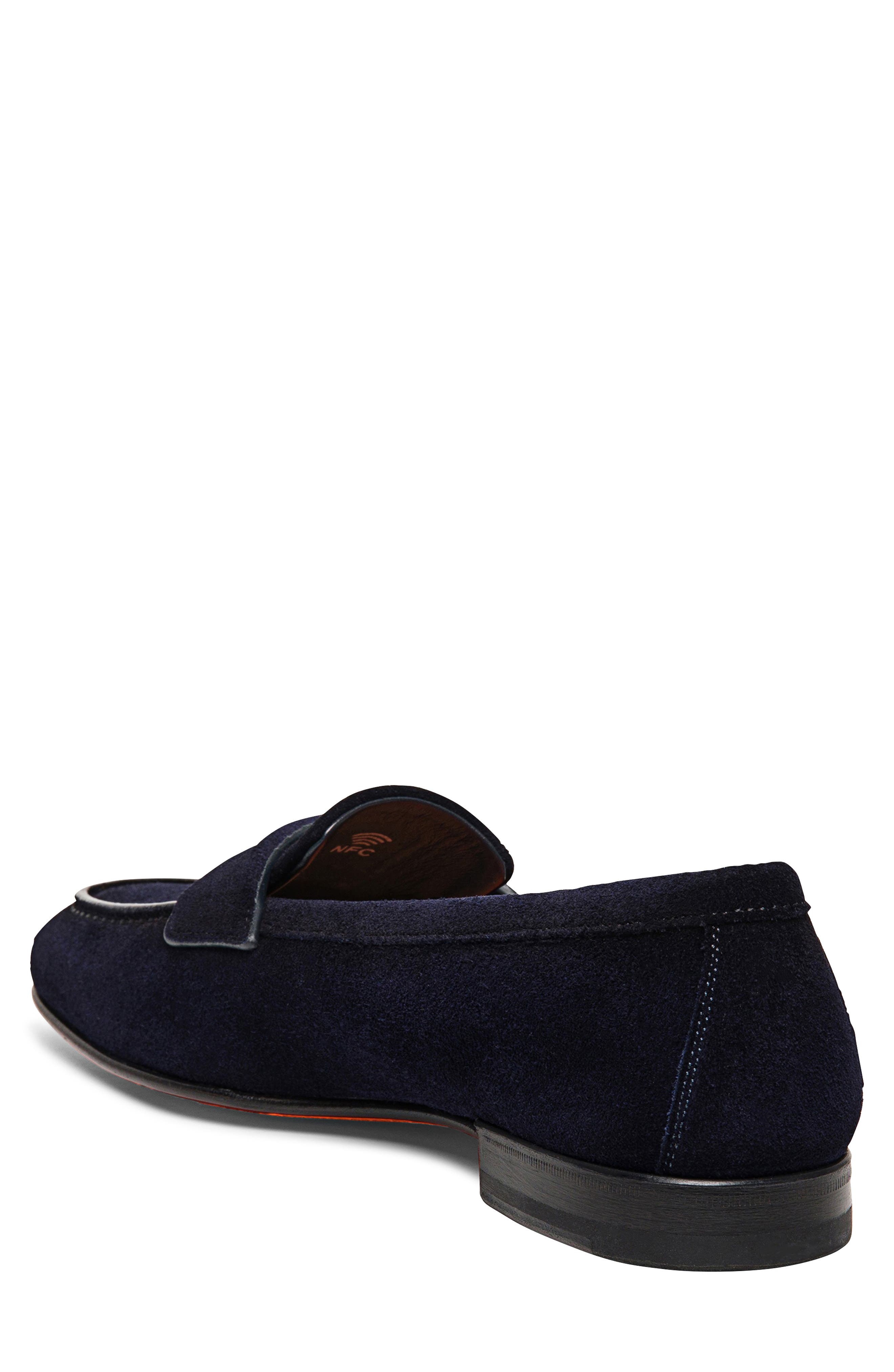 Santoni Figaro Penny Loafer, Alternate, color, 
