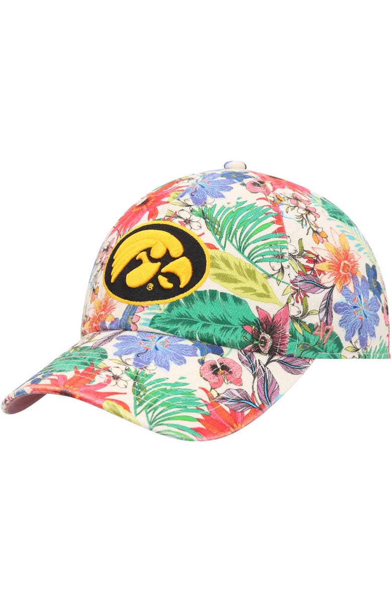 '47 Women's '47 Natural Iowa Hawkeyes Pollinator Clean Up Adjustable Hat, Main, color, 