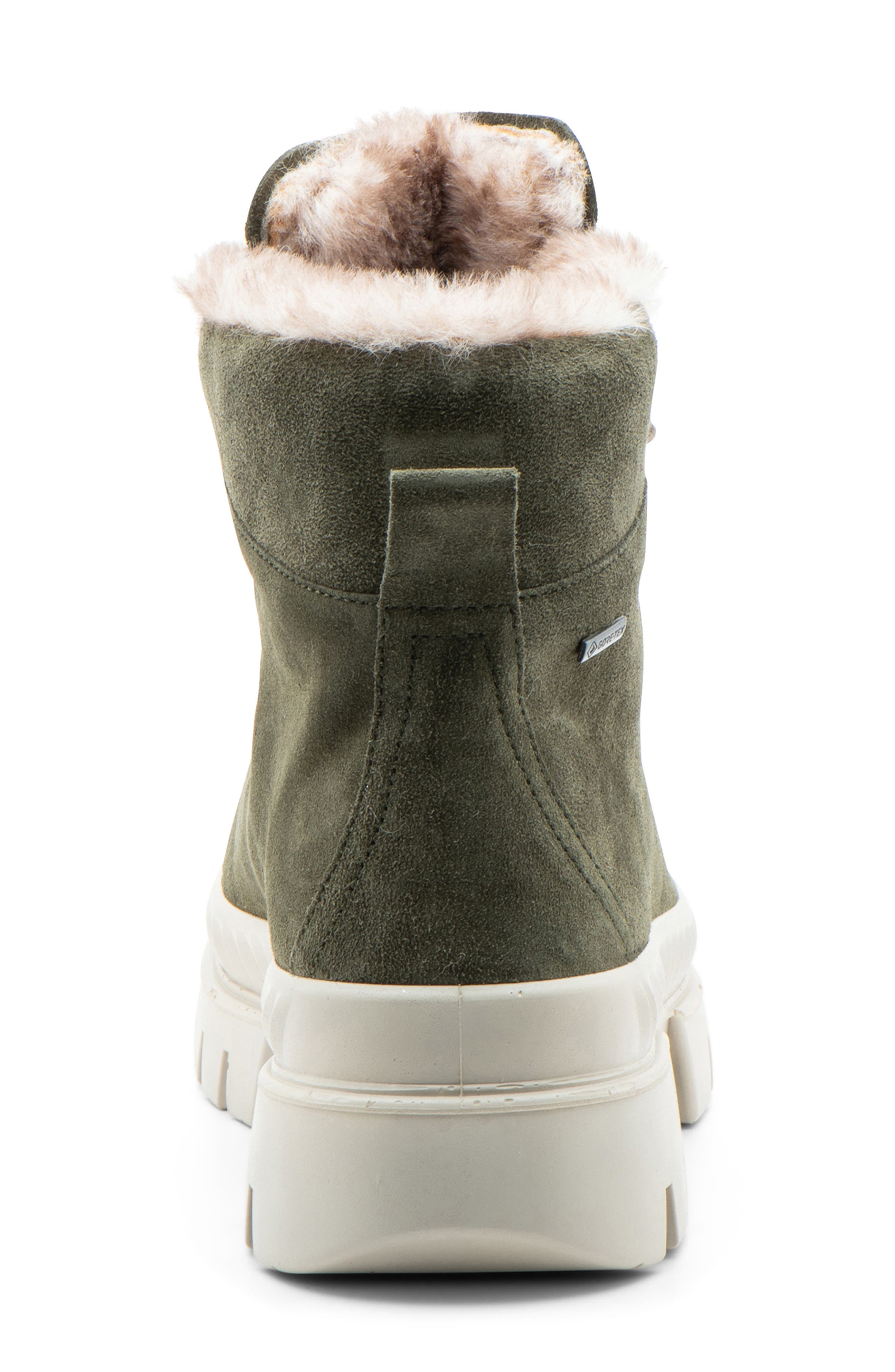 ara Montana Gore-Tex<sup>®</sup> Waterproof Faux Fur Lined Boot, Alternate, color, Forest Hydro-Suede