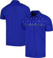 LEVELWEAR Men's Levelwear Royal New York Mets Sector Batter Up Raglan Polo