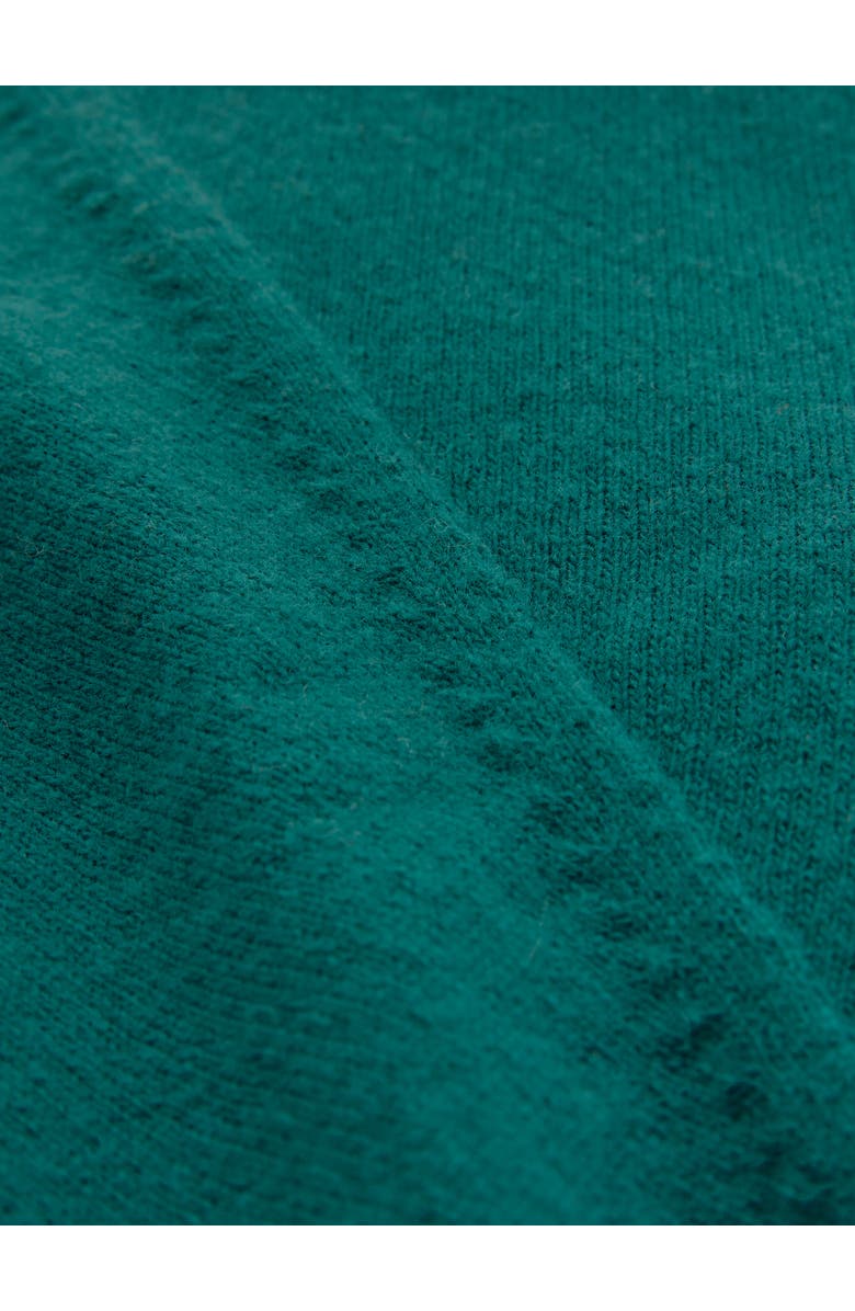 Celtic & Co. Geelong Wool Slouch Turtleneck Sweater, Alternate, color, Sea Green