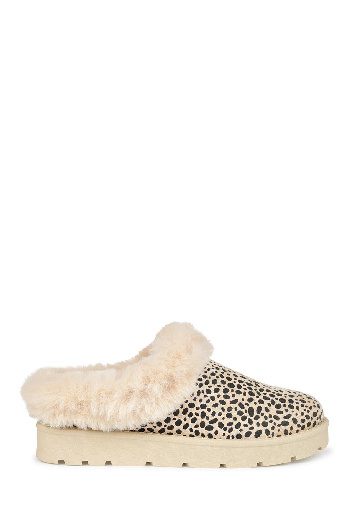 Journee Collection Whisp Faux Fur Trim Slipper, Alternate, color, 