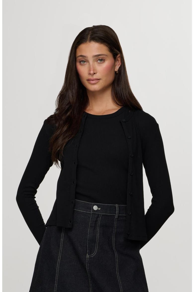 Tank Twinset, Main, color, Black