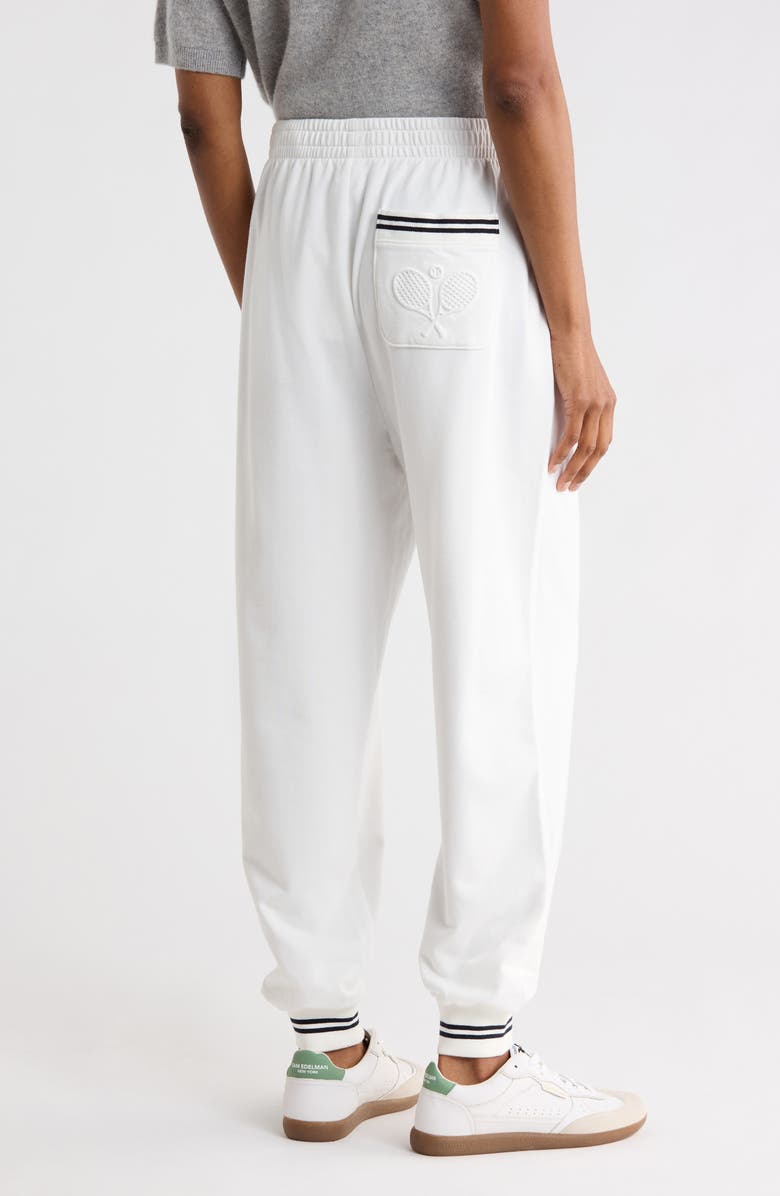 FRAME The Tennis Sweatpants, Alternate, color, White