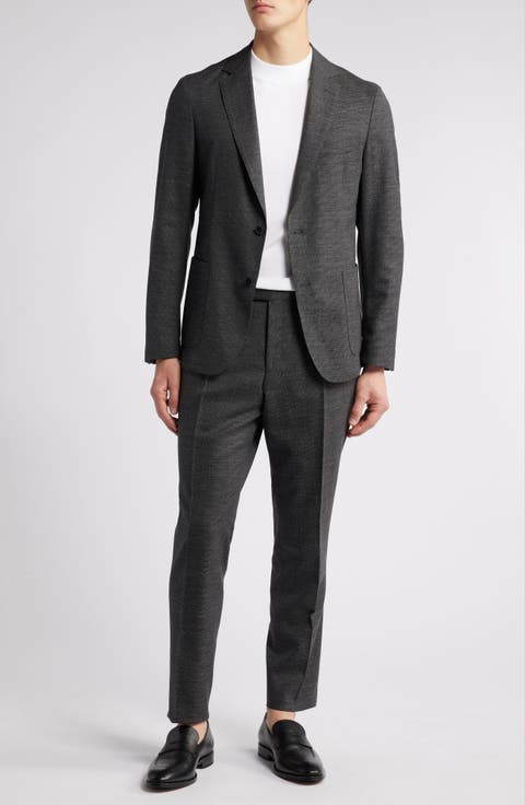 Hanry Slub Wool Blend Suit