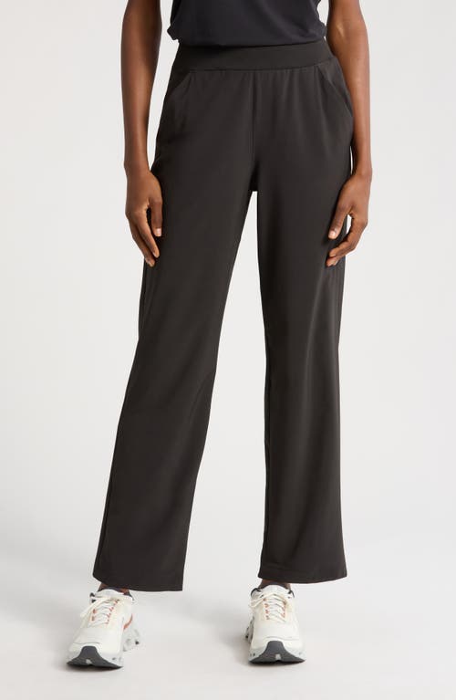 Free Fly Breeze Flats Pull-on Pants In Black
