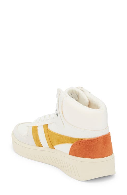 Gola Slam Trident Trainer Sneaker In White