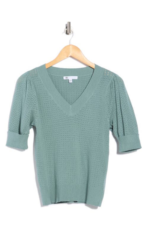 Dr2 By Daniel Rainn Pointelle Stitch Sweater