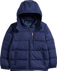 Polo Ralph Lauren Kids' Gorham Water Repellent 650 Fill Power Down Jacket