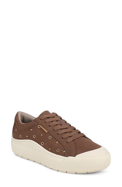 Timeoff Stud Faux Leather Sneaker