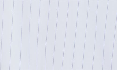 Totême Toteme Monogram Stripe Organic Cotton Poplin Button-up Shirt In White/cobalt Pinstripe