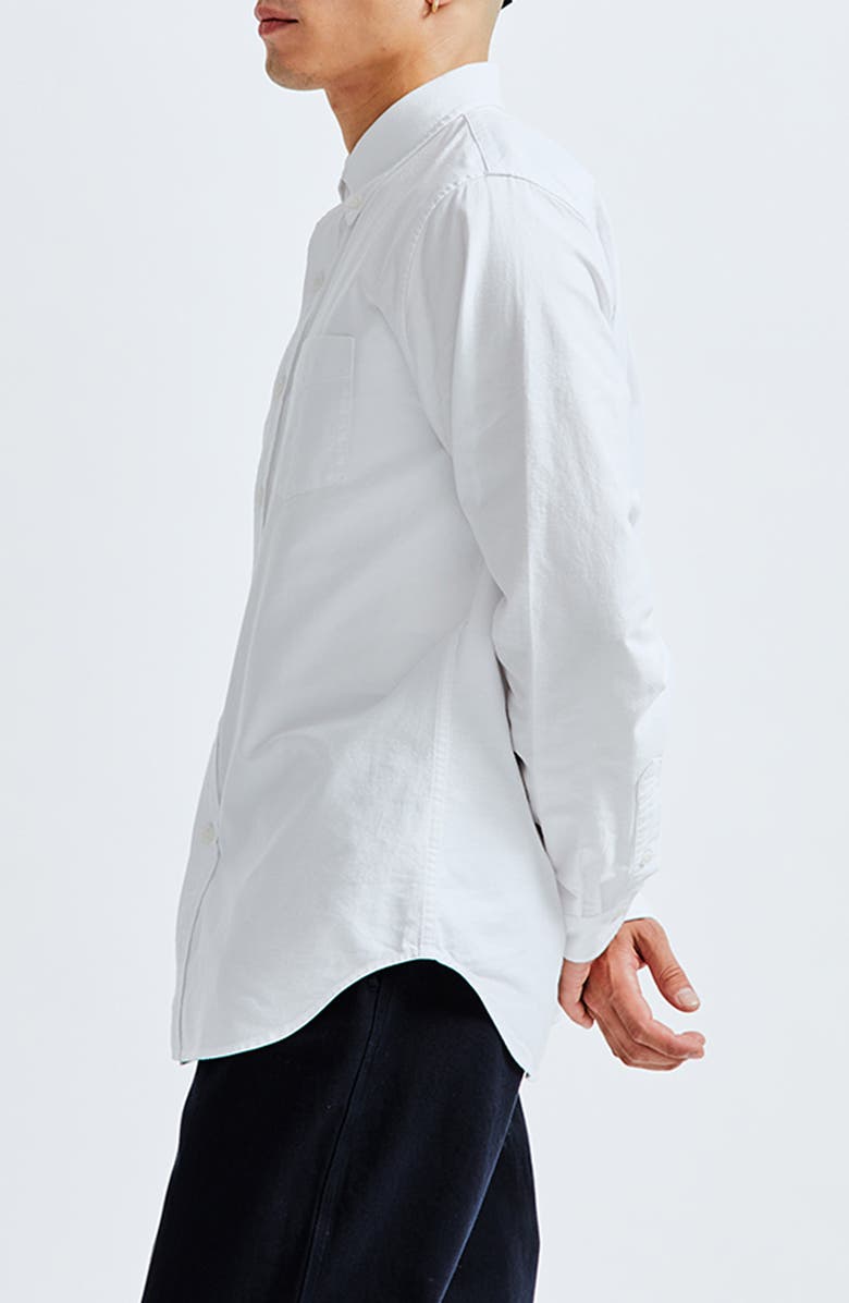 Reigning Champ Oxford Windsor Cotton Shirt, Alternate, color, 