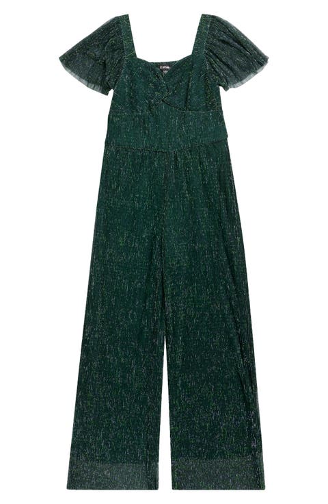 Kids' Flutter Sleeve Jumpsuit