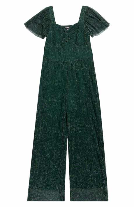 Kids' Flutter Sleeve Jumpsuit